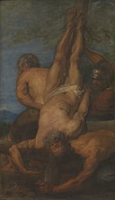 Van Dyck (attribué à) - Le martyre de saint Pierre, Inv. 215.jpg