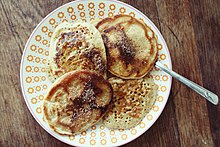 Pancake - Simple English Wikipedia, the free encyclopedia