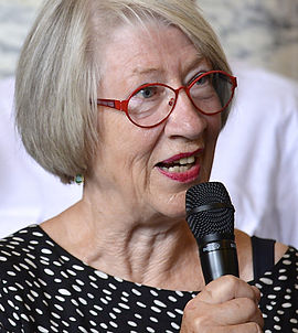 Vibeke Bjelke under Dramatens höstsamling 2014.