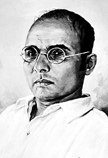 Vinayak Damodar Savarkar Indian politician, activist, and writer (1883–1966)