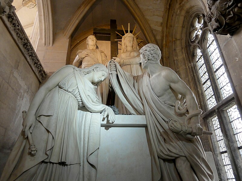 File:Vincennes (94), château, sainte-chapelle, oratoire du roi, monument pour le duc d'Enghien 1.jpg