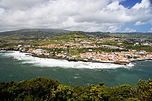 Vista parcial da cidade da Horta apartir do Monte da Guia, Concelho da Horta, ilha do Faial, Açores, Portugal.JPG