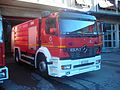 Camion citerne Mercedes Atego.