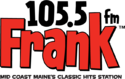 WBYA's logo as "105.5 Frank FM", used from April 2005 through February 2017 WBYA - 105.5 Frank FM logo.png