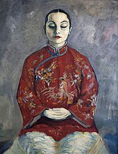 Tatjana Barbakoff in chinesischem Kostüm, 1927