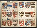 14 July 2016 - the full Beyeren armorial; a manuscript from 1405 with 1096 colored coats of arms. A who's who of medieval knights. 67 hi-res images and 1 PDF. A copy of the armorial from ca. 1600 has also been uloaded