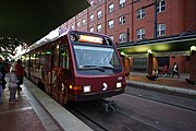 DART Light Rail Red Line train