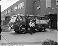 The Weston Fire Department served Weston until it was absorbed by York Fire Department. The York Fire Department was itself amalgamated with other Toronto fire services in 1998. Weston Fire Department, Home Inspection Unit (19504853571).jpg