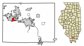 Localização de Crainville