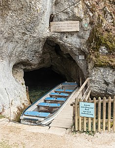 Boat Wimsener Höhle Germany