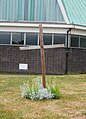 Crucifix outside St Andrews Church in Albany Park.