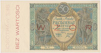 Wzór 50 złotych 1925 awers.jpg