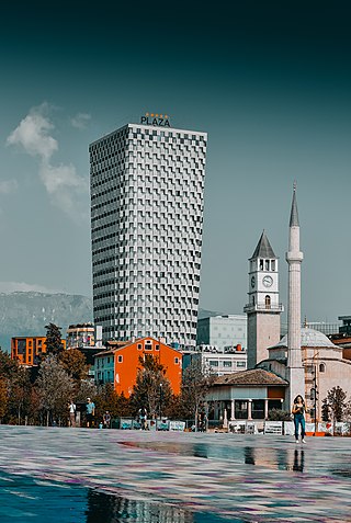 <span class="mw-page-title-main">Maritim Plaza Tirana</span> Work and living in Tirana, Albania