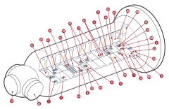 Zarya (wschód słońca) module.svg