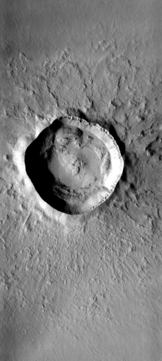 <span class="mw-page-title-main">Zunil (crater)</span> Crater on Mars