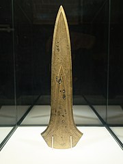 Ceremonial bronze dirk, Netherlands, c. 1500 BC