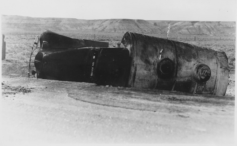 File:"Accident 9 miles east of Kemmerer, Wyoming." - NARA - 292844.tif