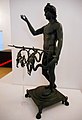 "Ephebe" - bronze statue (1st century AD) from Pompeii, House of Marcus Fabius Rufus, now at temporary exhibition at Museum MADRE in Naples (30805252477).jpg