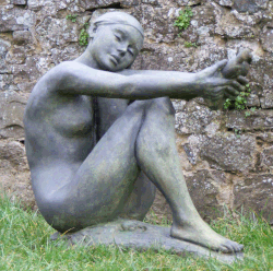 "Joy" sculpture by Christine Baxter 2013.gif