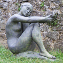 "Joy" sculpture by Christine Baxter 2013.gif