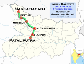 <span class="mw-page-title-main">Patliputra–Narkatiaganj Intercity Express</span>