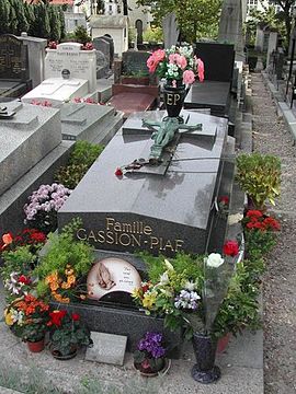 Édith Piaf sipultura