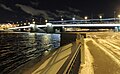 Volodarsky bridge at night