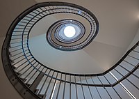 Rank: 34 Spiral staircase in the University Children's Hospital in Heidelberg