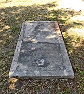 Надгробна плоча на гробу Павла Поповића