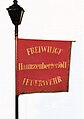 Historische Standarte der Freiwilligen Feuerwehr von 1893