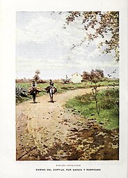 Manuel García y Rodríguez, "Camino del cortijo", (1901)