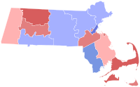1934 Massachusetts gubernur hasil pemilihan peta oleh county.svg
