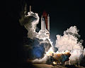 Štart misie STS-33, 23. november 1989, 00:23:30 UTC