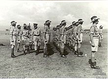 Members of the 2/12th Field Ambulance during a parade in November 1943. 2-12 Field Ambulance (AWM 060820).jpg