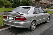 2002 Mazda 626 (GF) Classic Eclipse sedan (Australia)