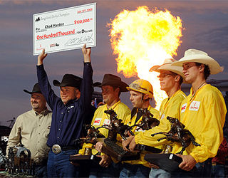 Chad Harden Canadian chuckwagon racer