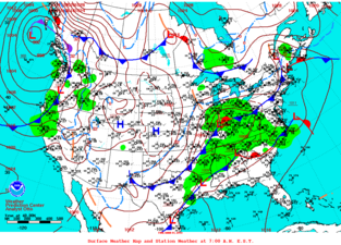 2018-03-01 Surface Weather, NOAA.