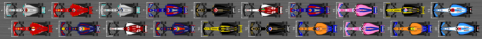 Diagrama de los resultados de la primera sesión de entrenamientos libres del Gran Premio de Australia 2019