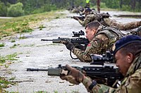 Royal Bermuda Regiment shoot at Stonebay Rifle Range on 12 May 2021