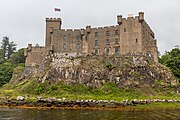 Dunvegan Castle in Isle of Skye, Scotland.