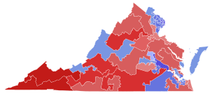 2021 Virginia governor election by state senate district.svg