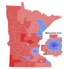 2022 Minnesota Secretary of State election by state legislative district.svg
