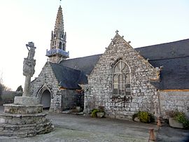 The parish church of Saint-Théleau.