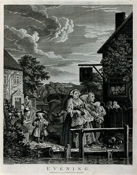 File:A frustrated looking couple taking a stroll at Sadlers Wells Wellcome V0049295.jpg