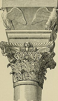 Illustration of a Byzantine Corinthian column