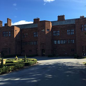 The principal facade of Abbey House photographed in March 2016 Abbey House Hotel front elevation.JPG