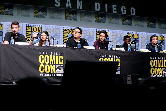 The cast and crew of Death Note at the 2017 San Diego Comic-Con