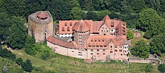 Aerial image of the Rieneck Castle.jpg