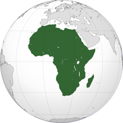 File:Africa (orthographic projection) blank.svg