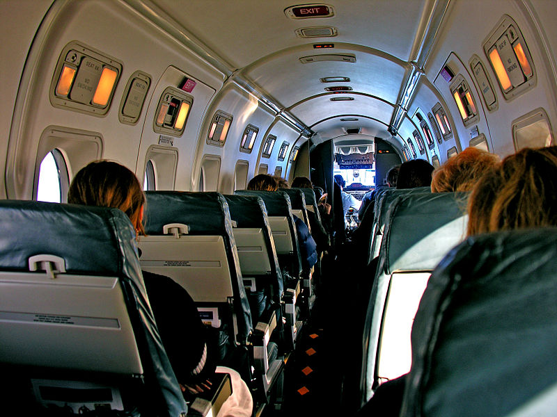 File:Air New Zealand Beech 1900D cabin.jpg